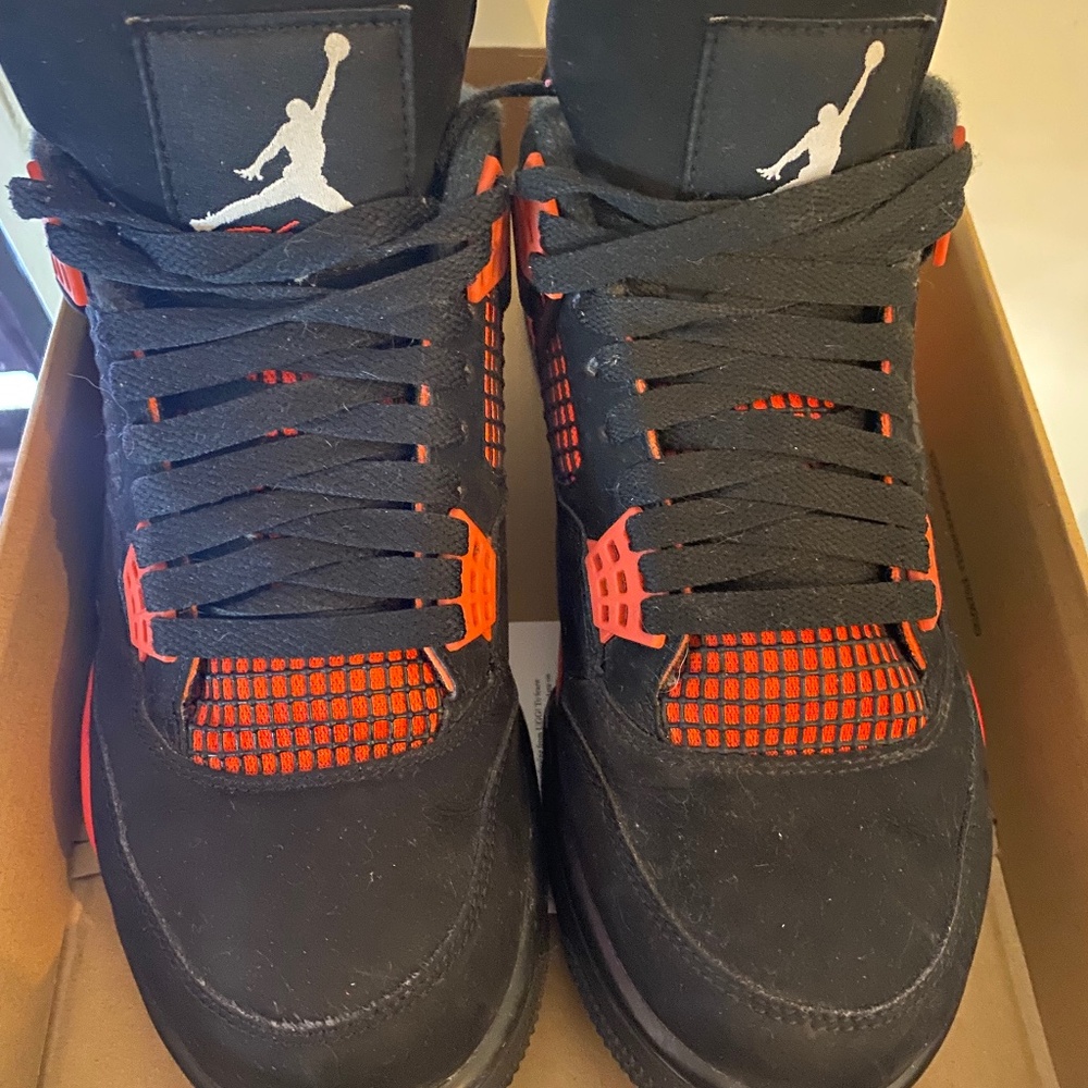 Men’s Air Jordan 4 Retro GS 'Red Thunder' size 8.5